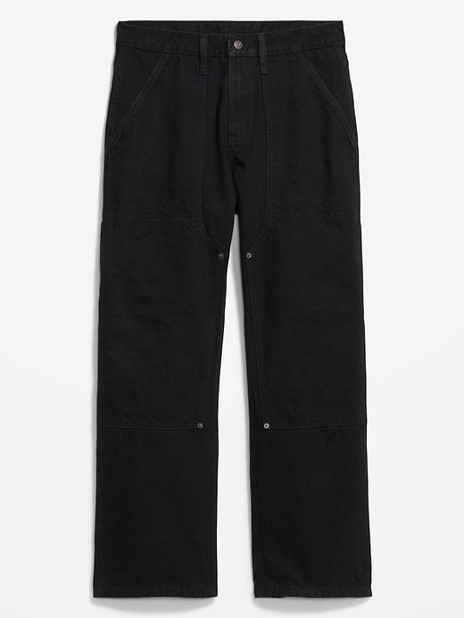 Image number 4 showing, 90's Baggy Carpenter Jeans