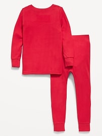 L'image numéro 2 présente Pyjama ajusté à motif pour tout-petit et bébé