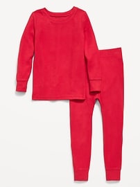 L'image numéro 1 présente Pyjama ajusté à motif pour tout-petit et bébé
