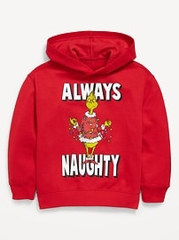 Image number 2 showing, Dr. Seuss™ Grinch Oversized Gender-Neutral Hoodie for Kids