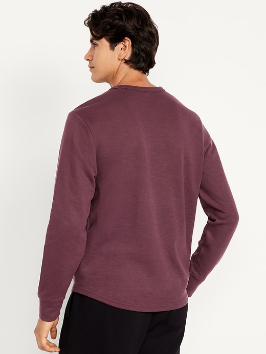 L'image numéro 2 présente T-shirt en tricot côtelé à manches longues