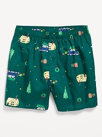 L'image numéro 1 présente Short boxeur à motif, entrejambe de 9,5 cm