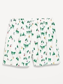 L'image numéro 1 présente Short boxeur à motif, entrejambe de 9,5 cm
