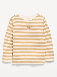 Image number 1 showing, Long-Sleeve Graphic T-Shirt for Toddler Girls