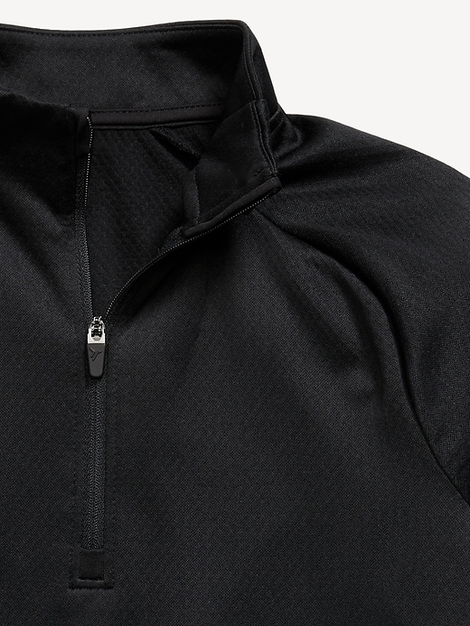 Image number 5 showing, Go-Dry Quarter-Zip Soccer Pullover for Boys