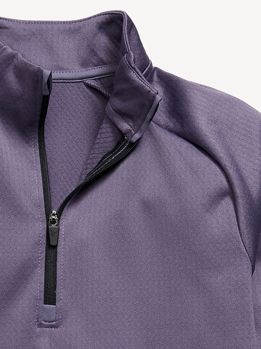 Image number 5 showing, Go-Dry Quarter-Zip Soccer Pullover for Boys