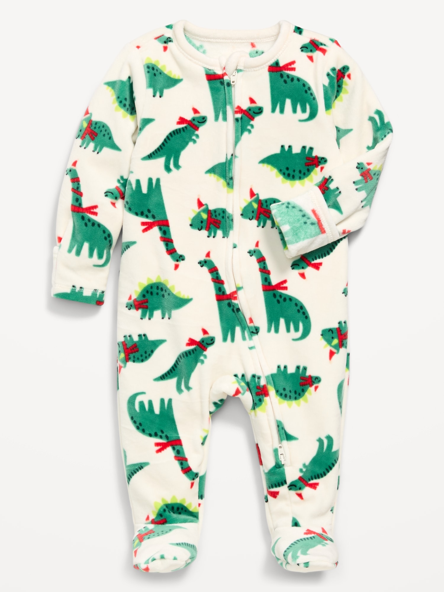 Velvet 2-Way-Zip Sleep & Play Footed One-Piece for Baby