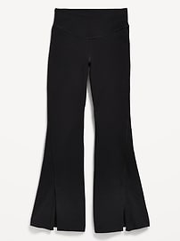 L'image numéro 4 présente Legging PowerChill évasé à taille haute pour fille