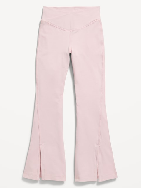 Legging PowerChill évasé à taille haute pour fille - Rose Conte De Fée