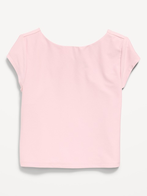 PowerSoft Fitted Twist Back Top for Girls