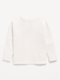 L'image numéro 2 présente T-shirt à manches longues et à imprimé des Fêtes pour toute-petite fille