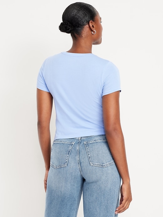 L'image numéro 2 présente T-shirt complice court