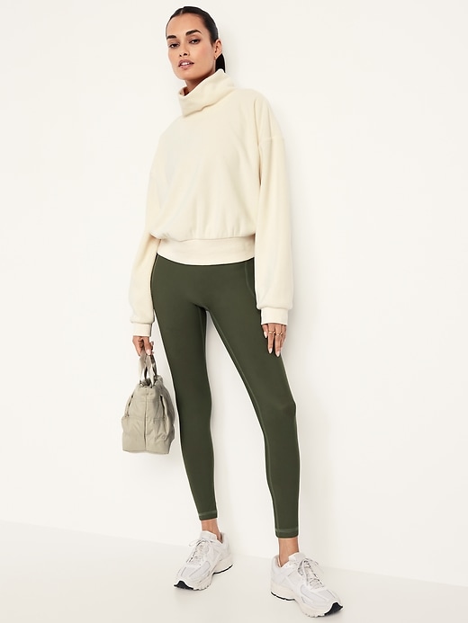 Image number 3 showing, Oversized Performance Microfleece Sweatshirt