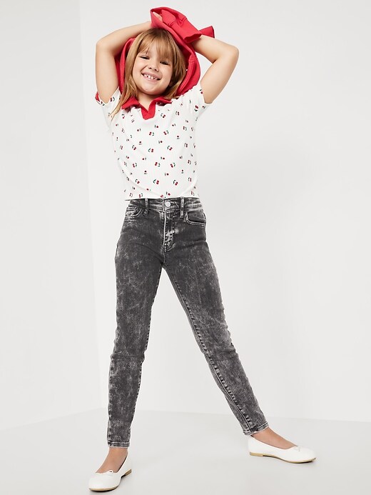 Image number 3 showing, High-Waisted Rockstar 360° Stretch Jeggings for Girls