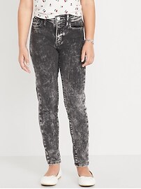 Image number 1 showing, High-Waisted Rockstar 360° Stretch Jeggings for Girls