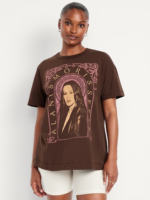 Image number 1 showing, Oversized Alanis Morissette™ T-Shirt