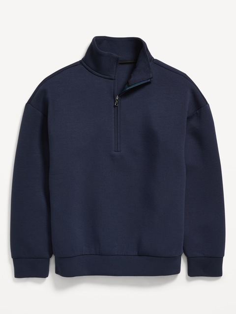 Bounce Fleece Oversized Quarter-Zip Sweatshirt for Boys