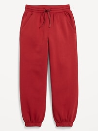 L'image numéro 1 présente Pantalon de jogging coupe généreuse en molleton raffiné pour garçon
