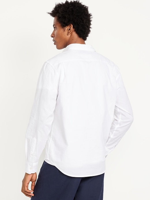 L'image numéro 2 présente Chemise passe-partout classique en popeline