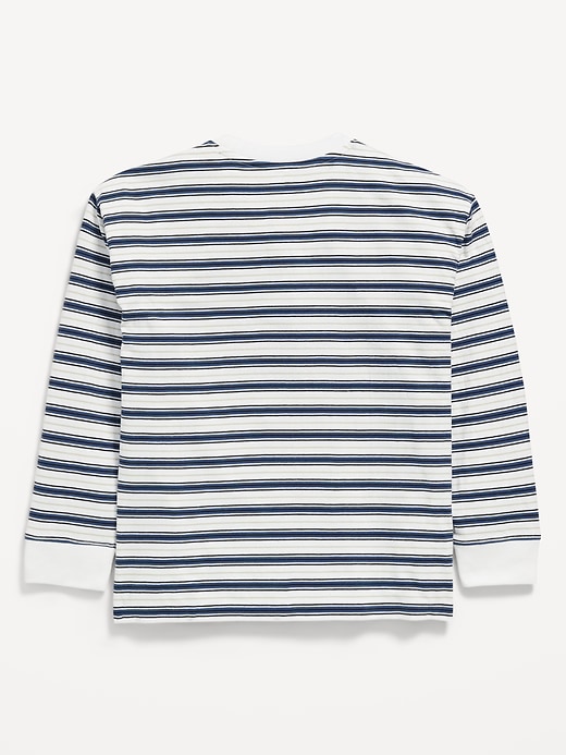 L'image numéro 3 présente T-shirt surdimensionné à manches longues à motif pour garçon