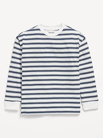 L'image numéro 1 présente T-shirt surdimensionné à manches longues à motif pour garçon