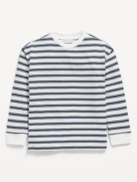 L'image numéro 2 présente T-shirt surdimensionné à manches longues à motif pour garçon