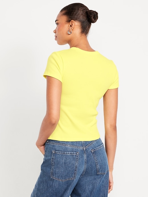 Image number 2 showing, Snug Crop T-Shirt