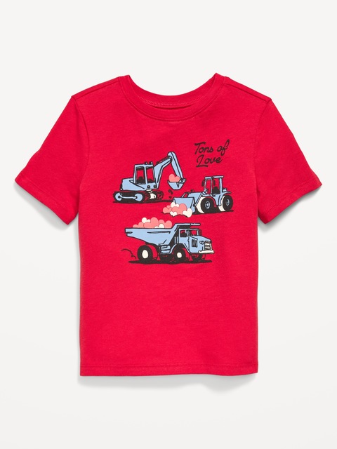 Short-Sleeve Unisex Graphic T-Shirt for Toddler