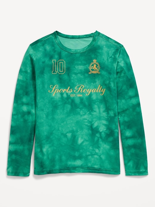Image number 4 showing, CloudMotion Long-Sleeve Graphic Performance T-Shirt for Boys