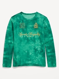 Image number 4 showing, CloudMotion Long-Sleeve Graphic Performance T-Shirt for Boys