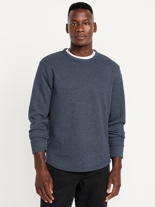 Image number 1 showing, Long-Sleeve French Rib T-Shirt