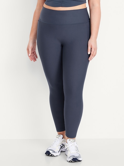 Image number 6 showing, Extra-High Waisted PowerSoft Boundless 7/8 Pocket Leggings – No Front Seam