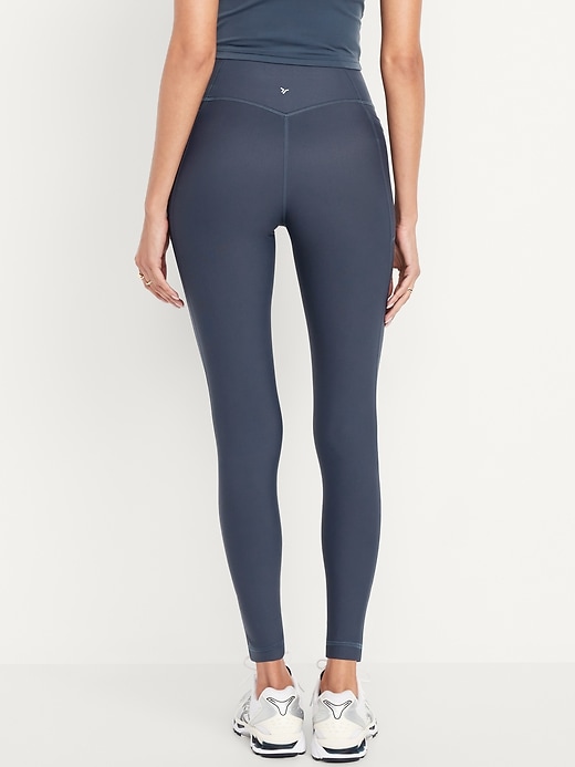 Image number 2 showing, Extra-High Waisted PowerSoft Boundless 7/8 Pocket Leggings – No Front Seam