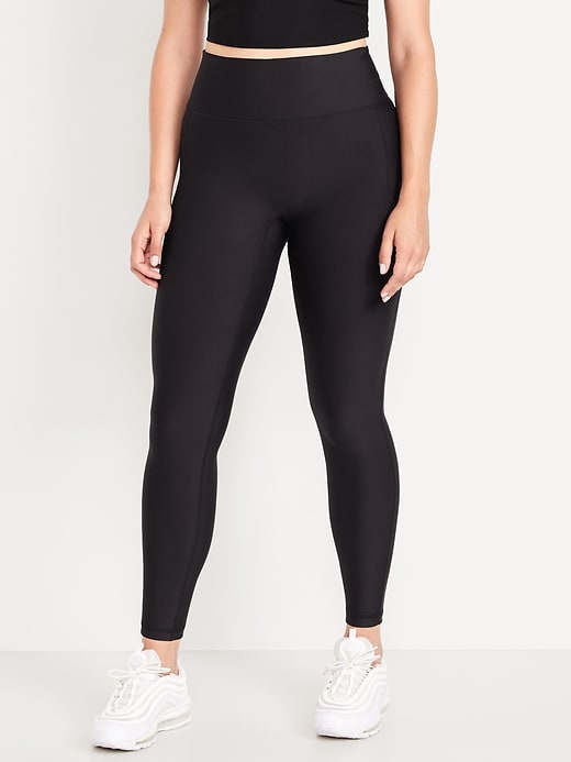 Image number 4 showing, Extra-High Waisted PowerSoft Boundless 7/8 Pocket Leggings – No Front Seam