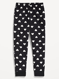 L'image numéro 1 présente Pantalon de pyjama style jogging en micromolleton à carreaux pour fille