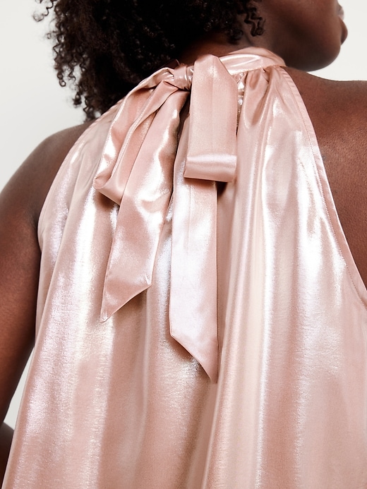 Image number 3 showing, Satin Shine Halter Top