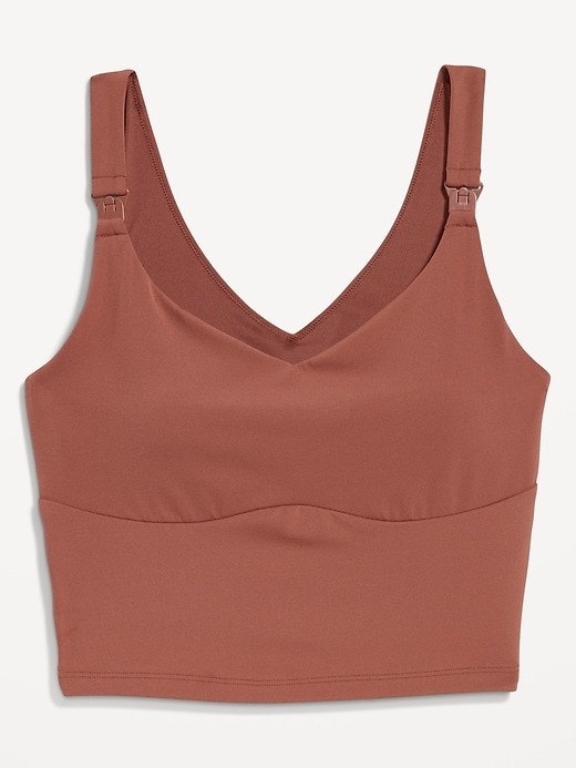 Image number 3 showing, Maternity Light Support StudioSmooth Longline Nursing Bra