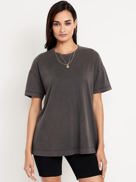 Oversized EveryWear Tunic T-Shirt - Panther