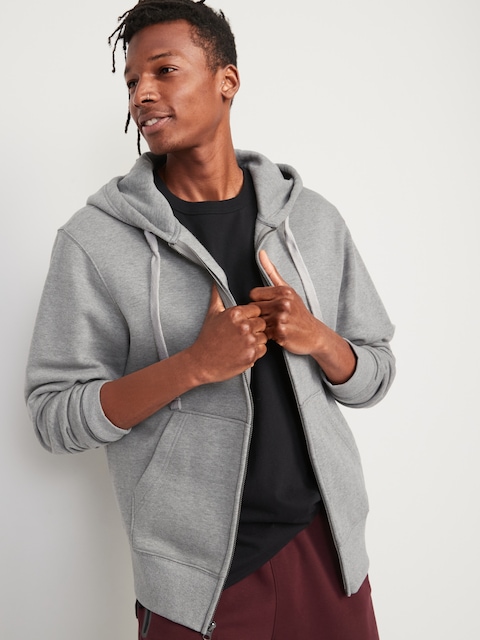 Rotation Full-Zip Hoodie - Dark Heather Gray