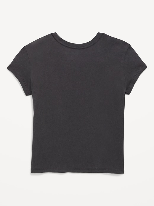 Image number 2 showing, Short-Sleeve Graphic T-Shirt for Girls