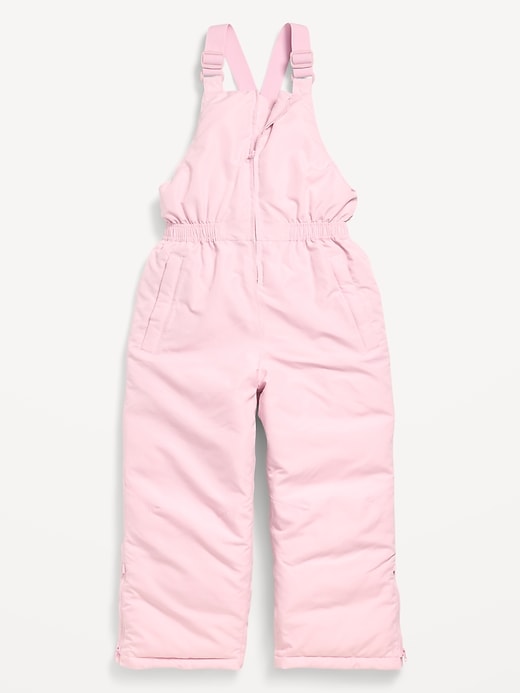 Image number 3 showing, Water-Resistant Snow-Bib Overalls for Girls