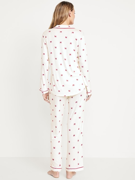 Image number 2 showing, Sunday Sleep Knit Jersey Pant Set