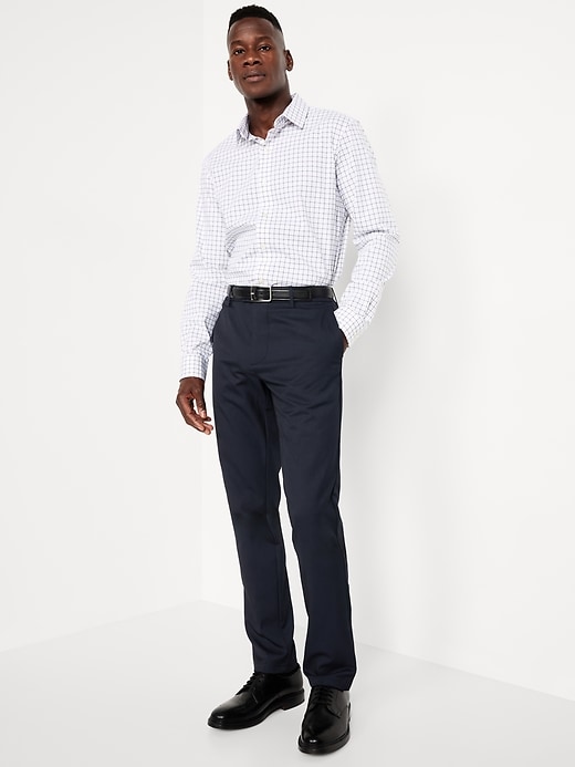 L'image numéro 3 présente Pantalon habillé de coupe étroite
