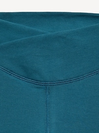 Image number 5 showing, High-Waisted PowerChill Crossover Flared Leggings for Girls