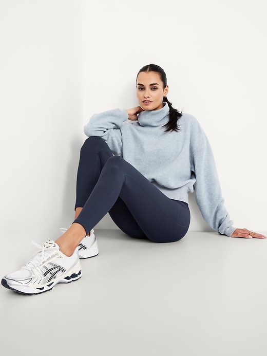 Image number 3 showing, Oversized Performance Microfleece Sweatshirt