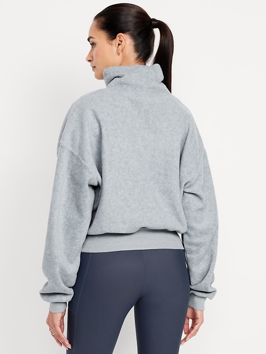 Image number 2 showing, Oversized Performance Microfleece Sweatshirt