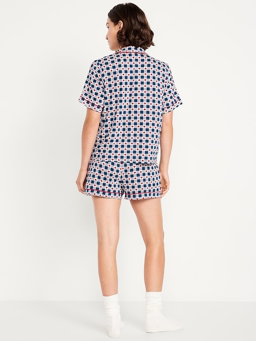 Image number 2 showing, Sunday Sleep Knit Jersey Short Set