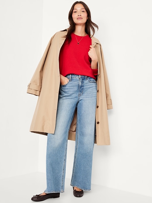 Image number 3 showing, Cozy Wool-Blend Crew-Neck Sweater