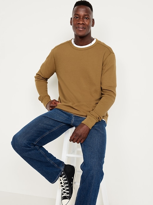 L'image numéro 3 présente T-shirt en tricot gaufré