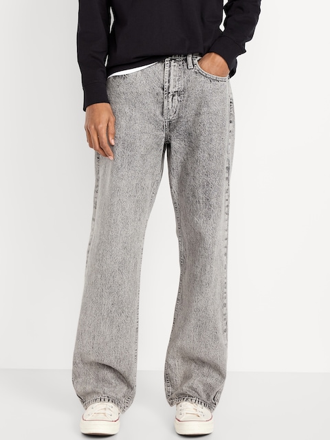 90’s Baggy Jeans - Gray Vintage